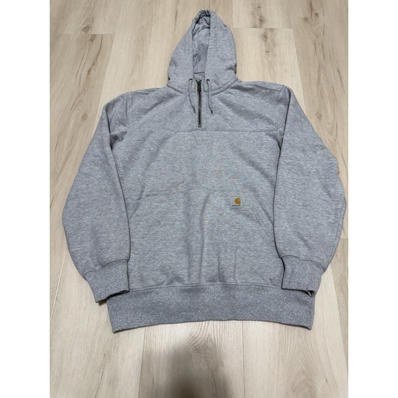 Carhartt Other - Men's Size Medium Rain Defender Carhartt Loose Fit Heather Gray Hoodie